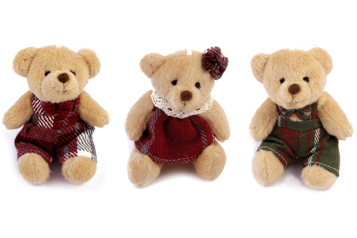 Teddy Bear Christmas Crackers (6 x 13-inch Crackers)